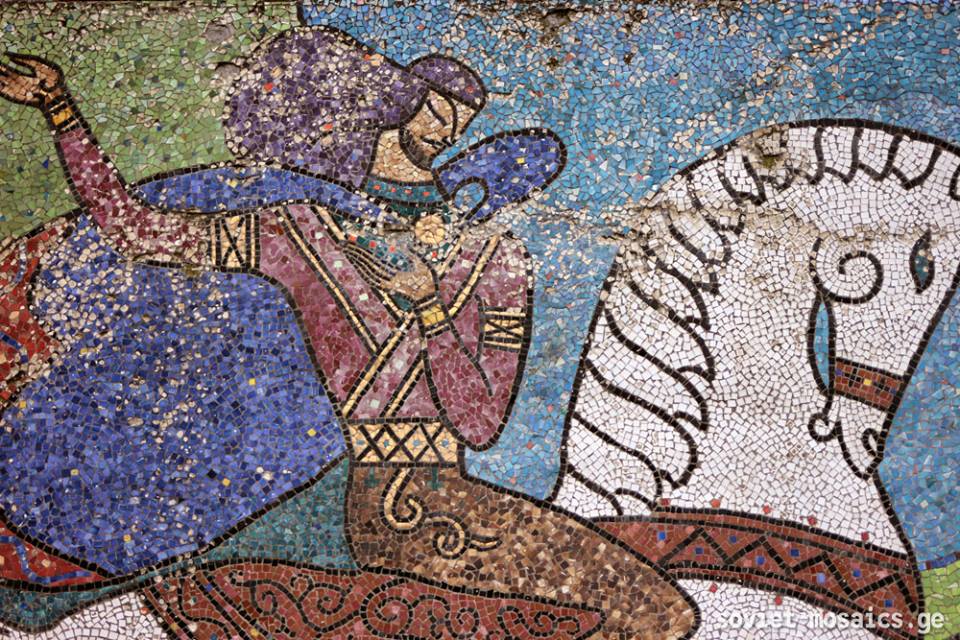 Soviet Mosaics in Georgia – “Street art geotv.ge